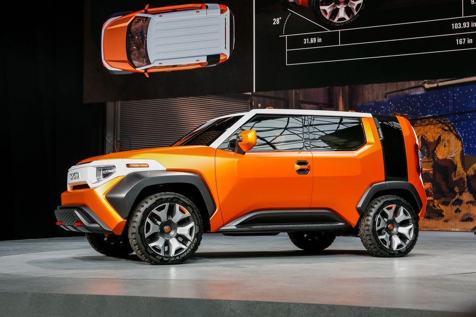 Toyota готовится представить новую модель концептуального внедорожника FT-AC