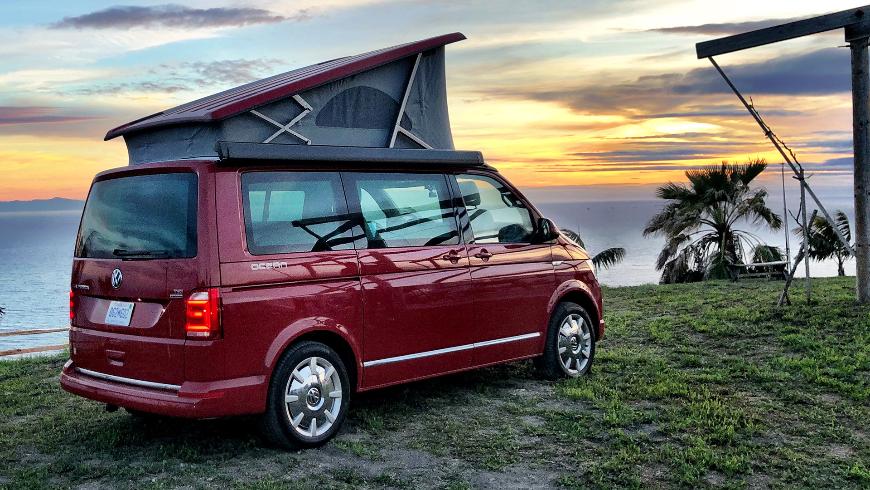 Volkswagen опубликовал эскизы на обновленный автомобиль для отдыха California