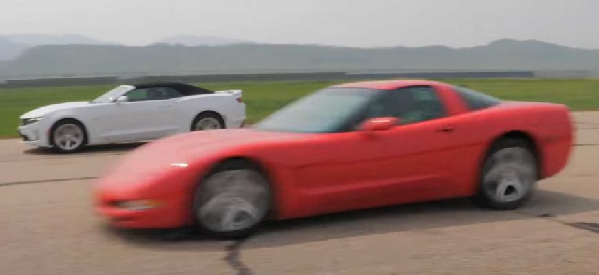 Сможет ли электрический малыш Chevy Bolt обогнать мощные спорткары Camaro и Corvette? 