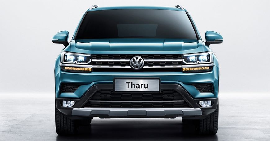 Бюджетный кроссовер Volkswagen Tharu полностью рассекречен