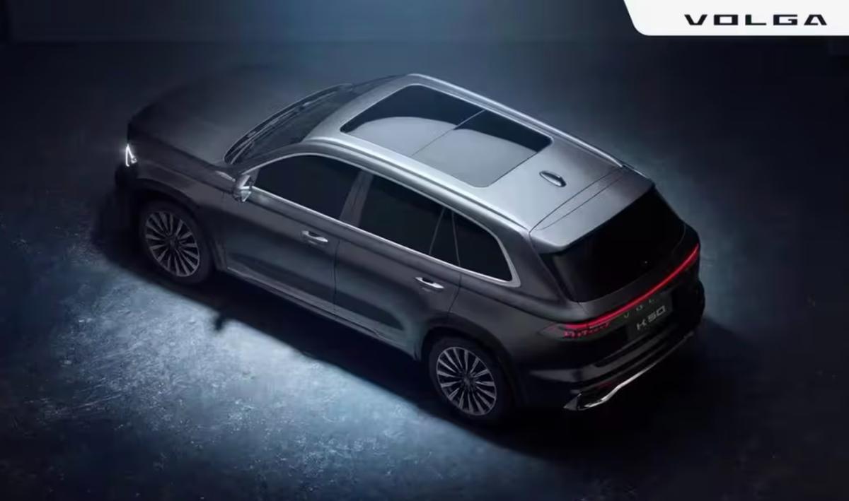 Новый кроссовер Volga K50 оказался очень похож на Geely Monjaro