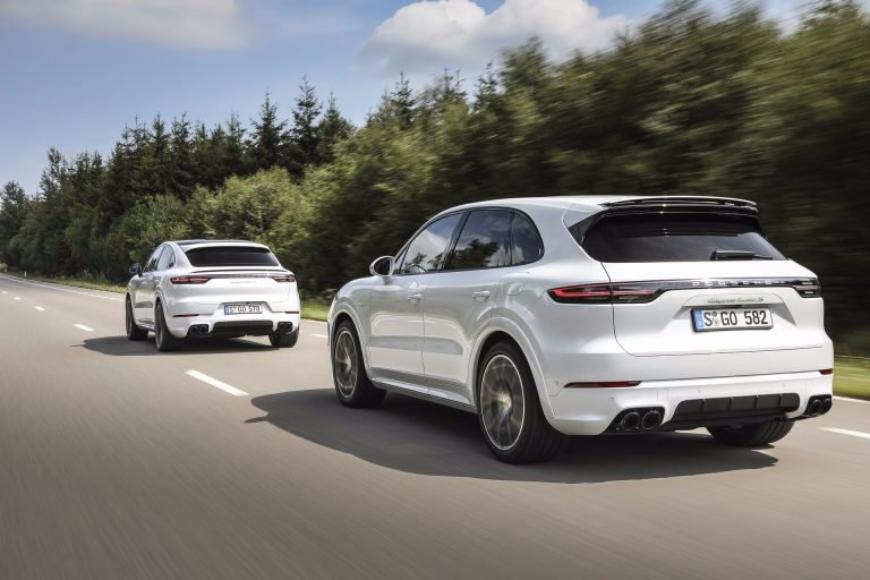 Компания Porsche показала гибридные Porsche Cayenne 2020 года