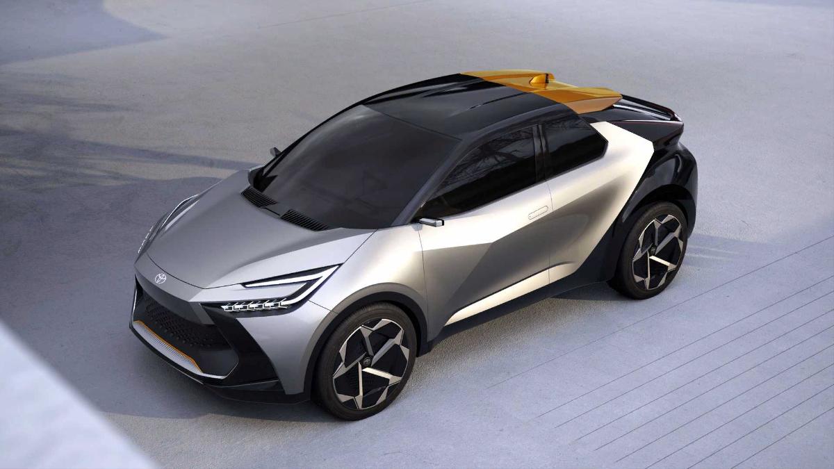 Toyota опубликовала первые фотозарисовки нового концептуального кроссовера С-HR Prologue
