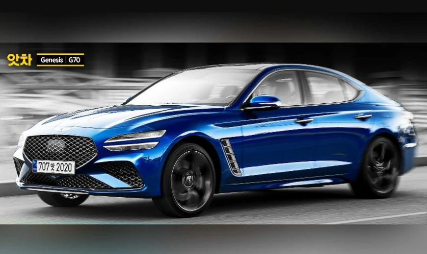 Обновленный седан Genesis G70 оставят без новых моторов