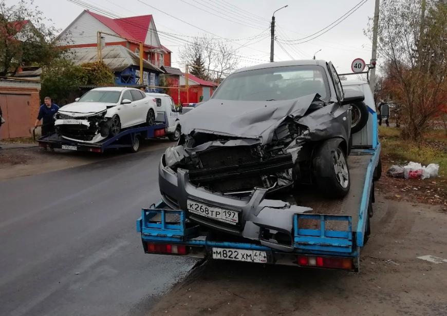 В Курске произошло массовое ДТП