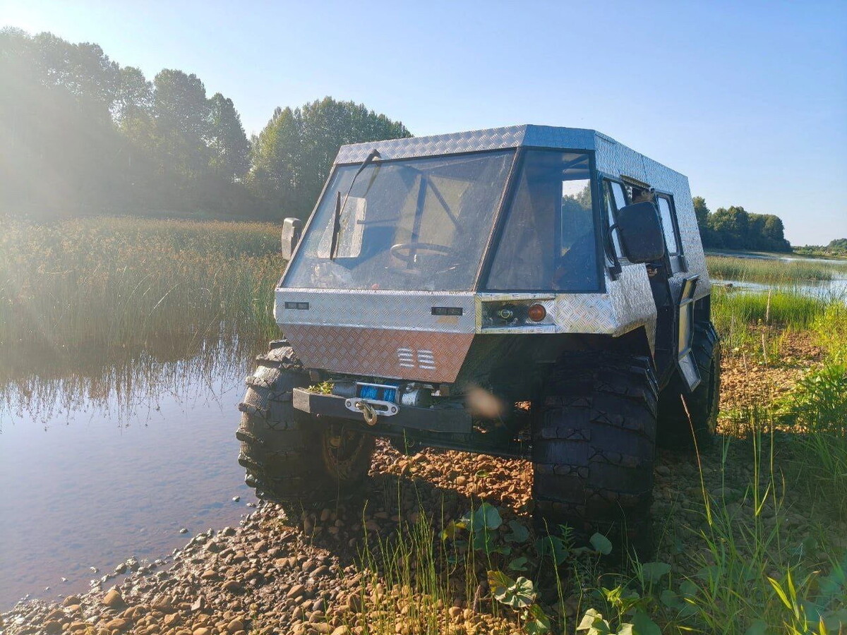 Вездеход своими руками: березниковцы создали "монстра бездорожья"