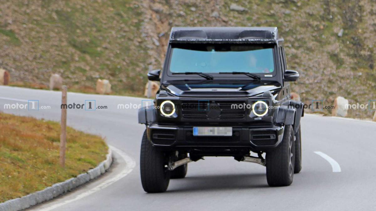 Внедорожник Mercedes-AMG G-Class 4X4 замечен на Нюрбургринге