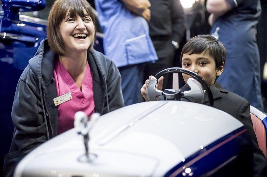 Британский Rolls-Royce собрал машину для детей