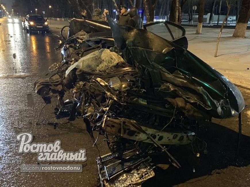 Водитель едва остался жив после аварии в Ростове-на-Дону
