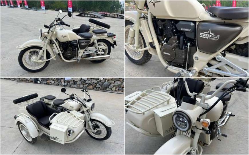 Shineray Group скопировала российский мотоцикл URAL, выпустив дешевый байк Xinyuan Tornado 520