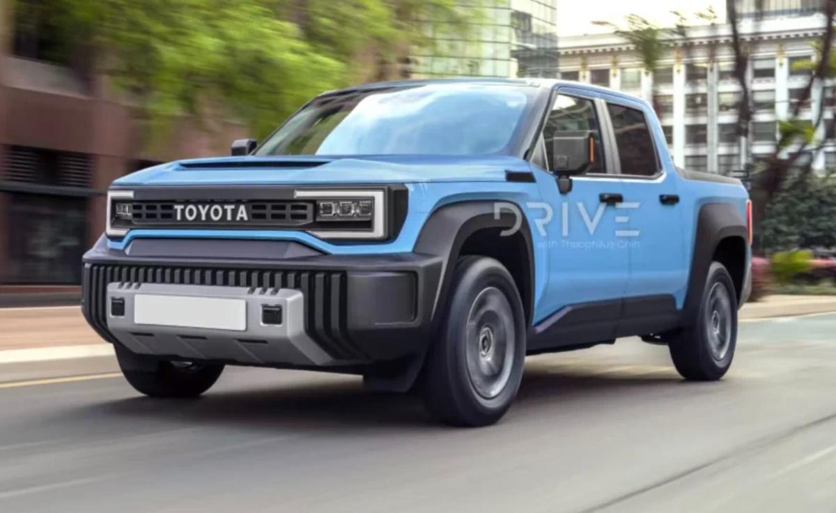 Из Toyota RAV4 могут сделать пикап. И это официально