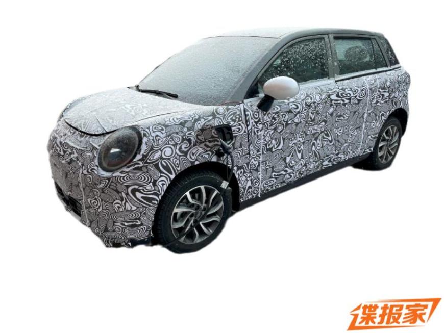 Новый недорогой китайский электромобиль Sihao показали на шпионских фотоснимках 