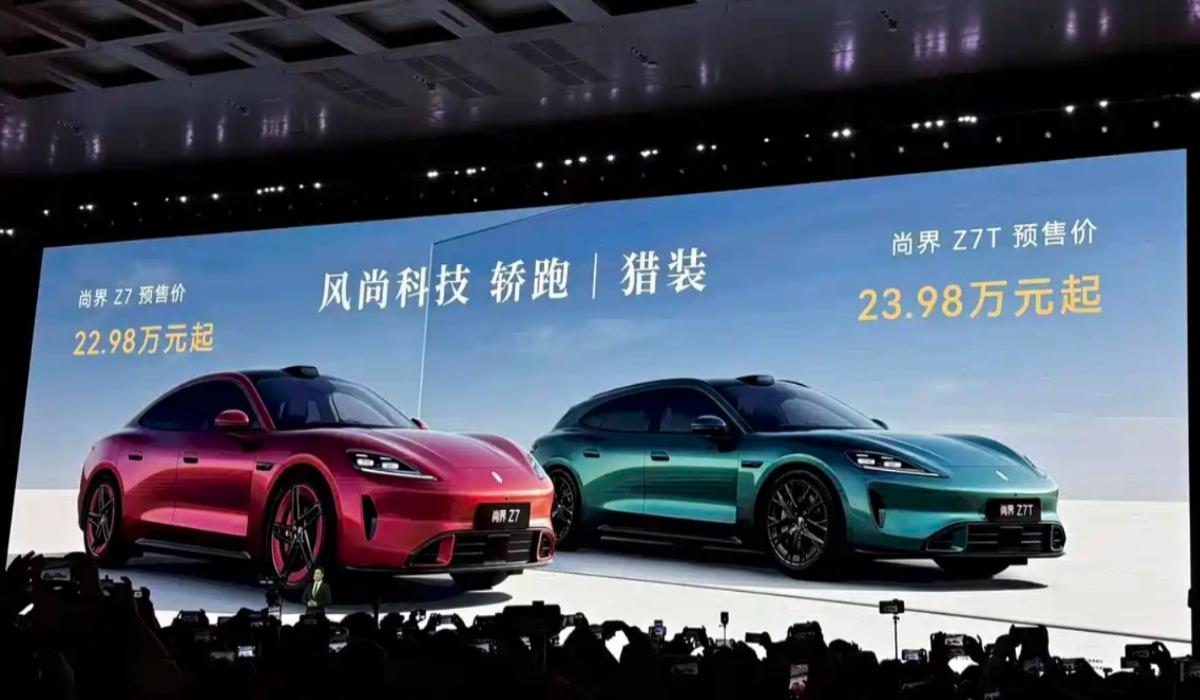 «Породистый» электрокар Shangjie Z7 за 2,8 млн рублей: что это за автомобиль