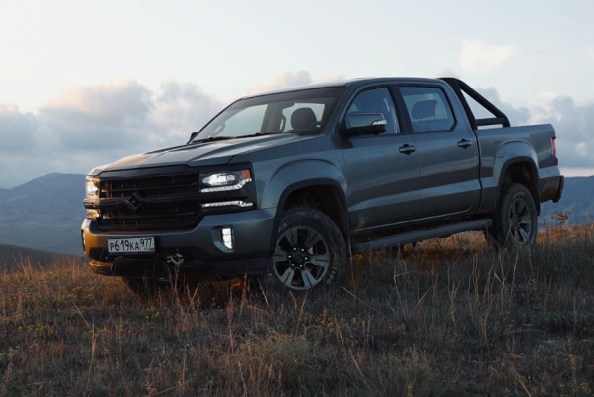 «ЗР» объяснил, как устроен кузов нового китайского пикапа Huanghai N7