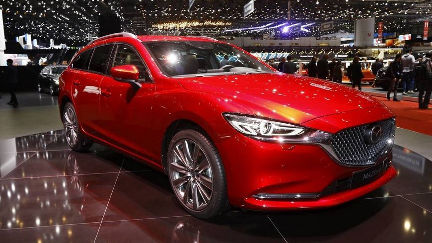 Универсал Mazda 6 в обновленной версии был представлена в Женеве