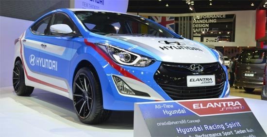 На автошоу в Бангкоке состоялось представление Hyundai Elantra Sport
