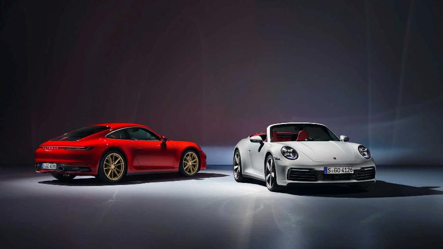 Porsche представил 911 Carrera и Carrera Cabriolet 2020 модельного года