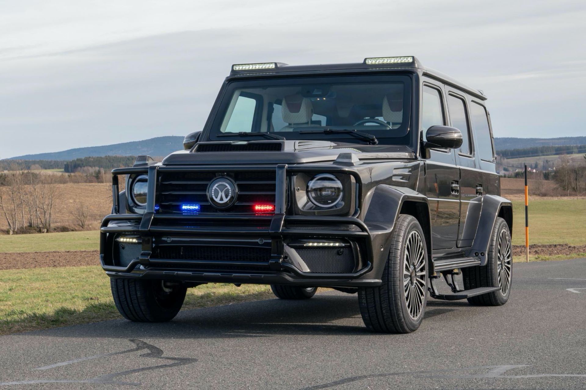 Ателье Mansory представило бронированный Mercedes-AMG G63