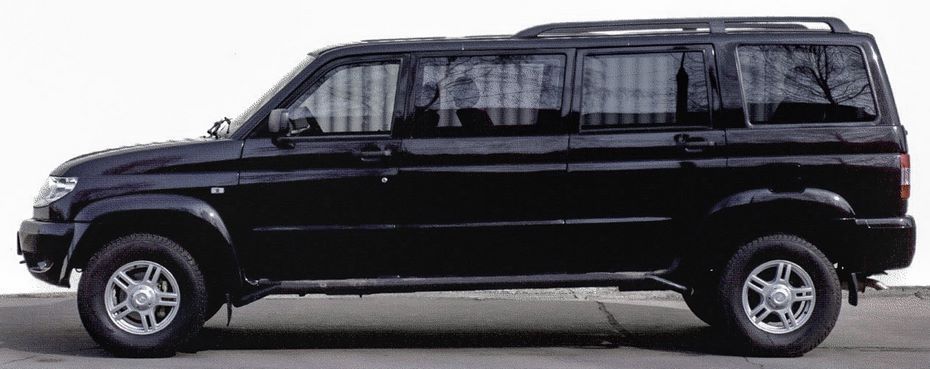 Журналисты обнаружили в базе Роспатента не вышедший лимузин УАЗ «ПАТРИОТ»