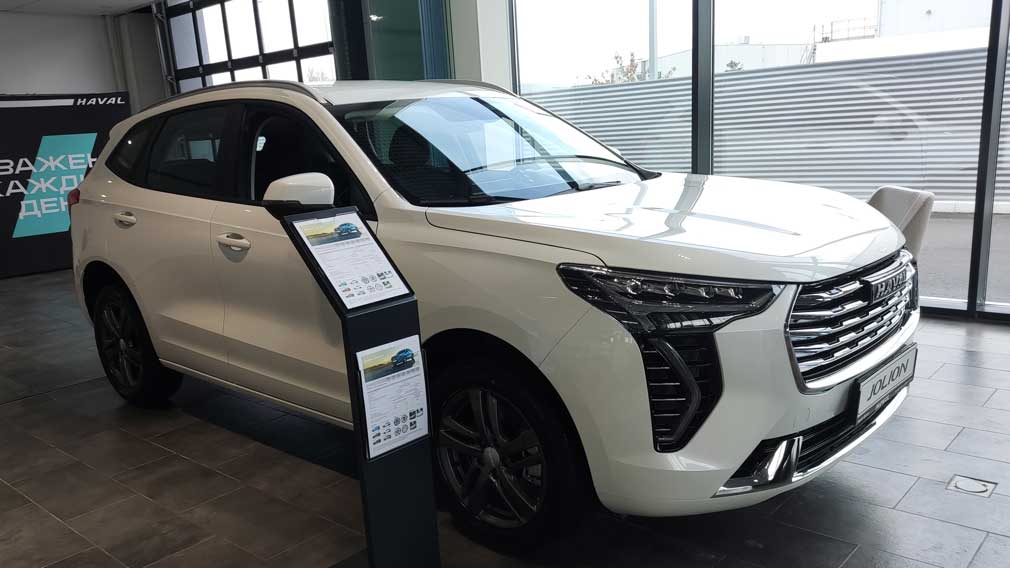 Кроссовер Haval Jolion начал продавался в России новое исполнение Elite Plus