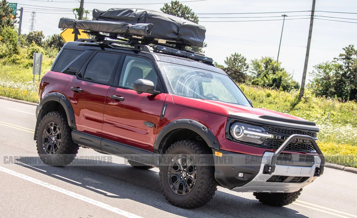 Внедорожник Ford Bronco замечен в подготовленной для бездорожья версии Raptor