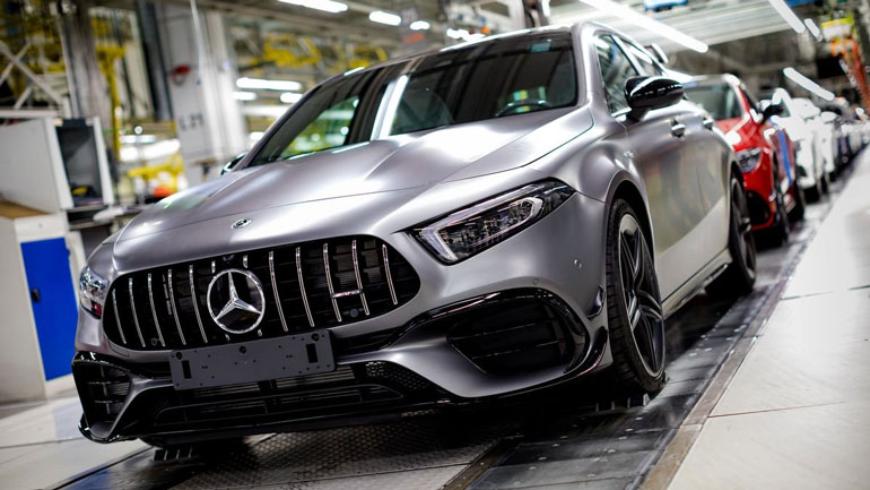 Новые Mercedes-AMG A45 и CLA 45 встали на конвейер в Венгрии