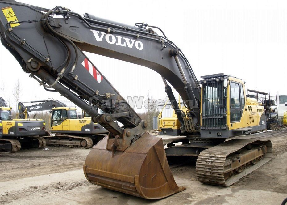 Volvo остановило производство экскаваторов на заводе в Калуге