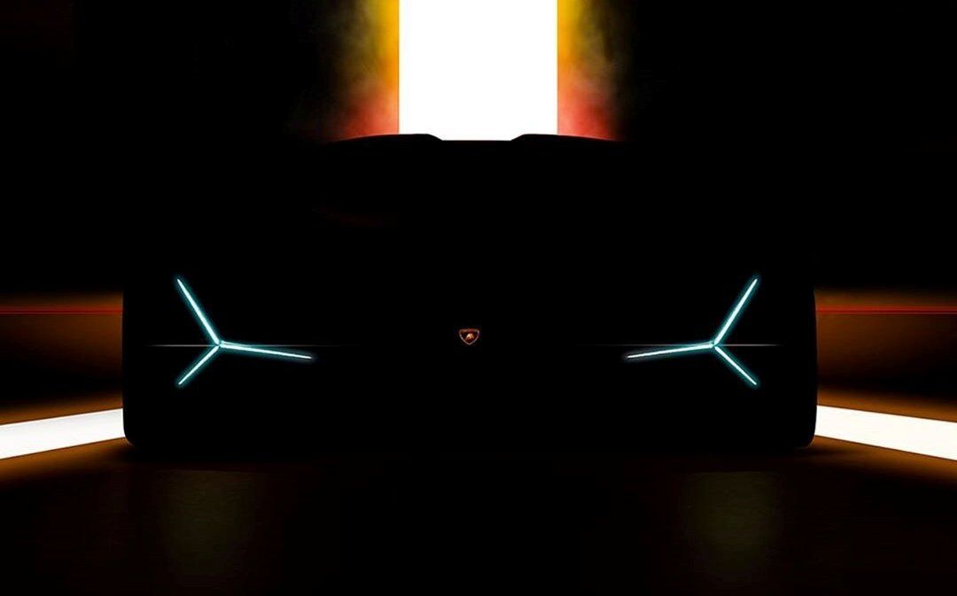 Lamborghini представила загадочный тизер перед автосалоном во Франкфурте