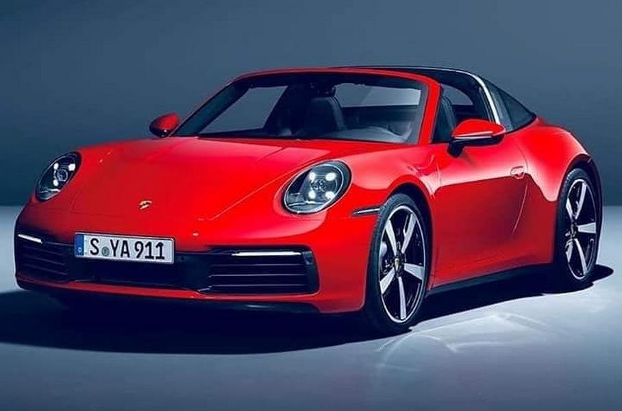Новинку Porsche рассекретили на официальных фото накануне дебюта