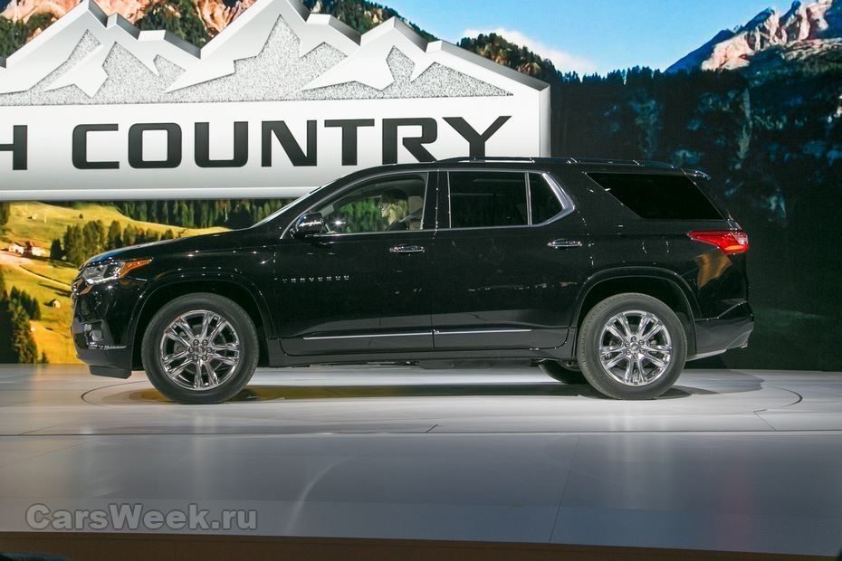 Chevrolet начнет продавать свой кроссовер Traverse в России