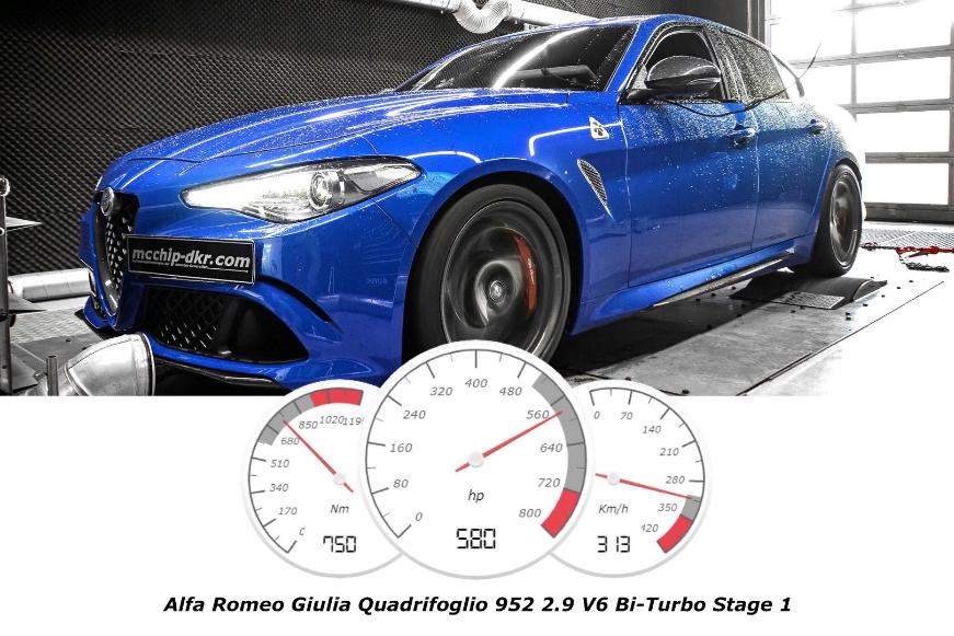 Модернизированный Alfa Romeo Giulia Quadrifoglio стал мощнее, чем Ferrari 488 GTB