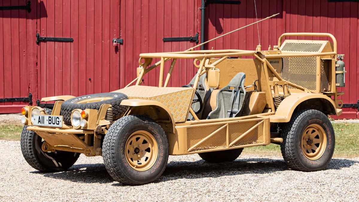 На аукционе продается военная ударная машина Dune Buggy