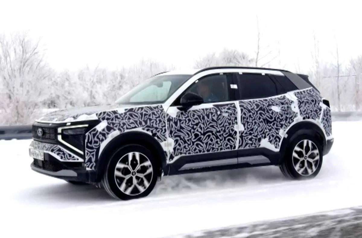 Lada Azimut готовят к сертификации: пройден новый этап испытаний на автополигоне