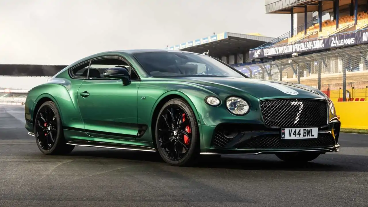 Bentley представила спецсерию Bentley Continental Le Mans с запчастями для  гоночных автомобилей 2003 года