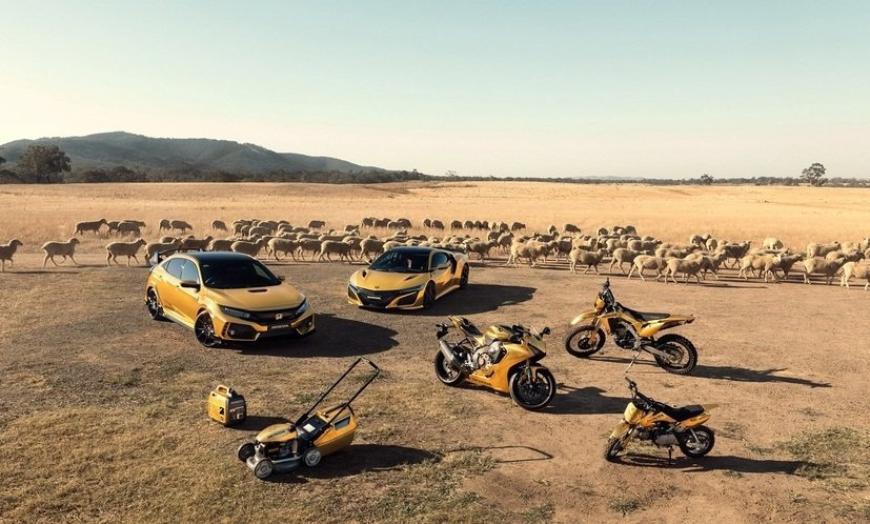 Золотые автомобили: Honda празднует 50-летие в Австралии