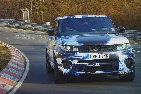 Серийную версию Range Rover Sport SVR покажут 14 августа