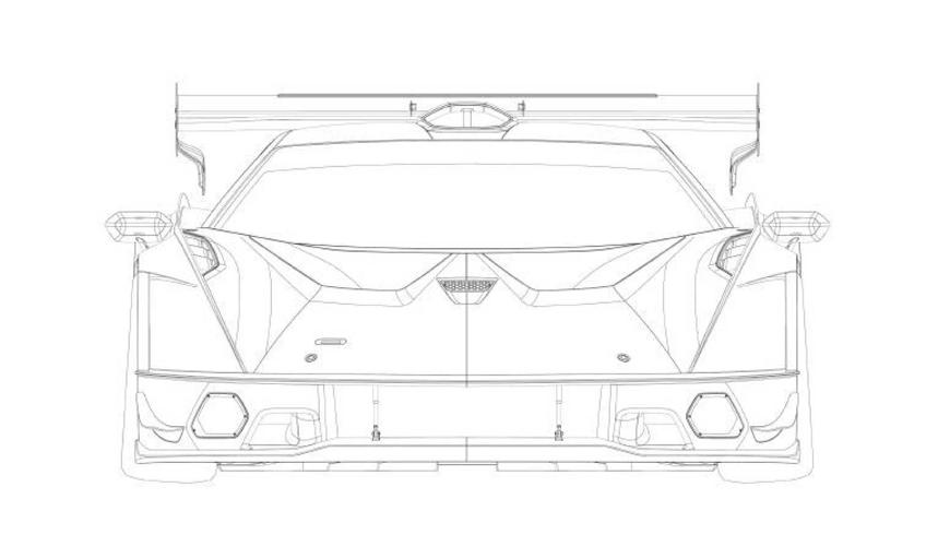 Рассекречен патент на суперкар Lamborghini SCV12 