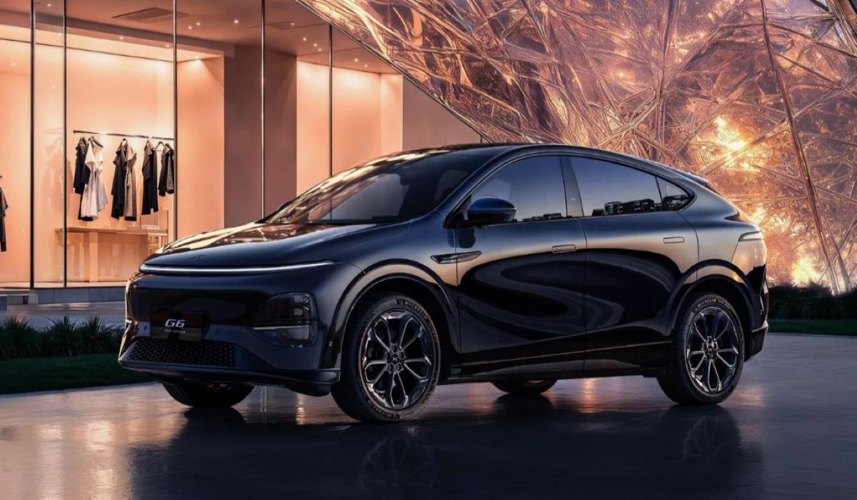 Кроссоверы Xpeng G6 и G9 обновились и подешевели. Авто сняли на фото Кроссоверы Xpeng G6 и G9 обновились и подешевели. Авто сняли на фото