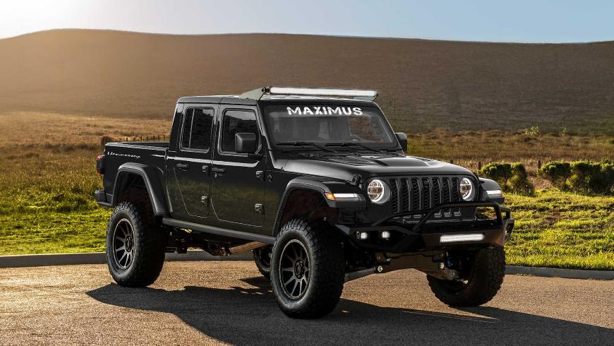 На тюнинг-выставке SEMA покажут 1000-сильный пикапа Jeep Gladiator 