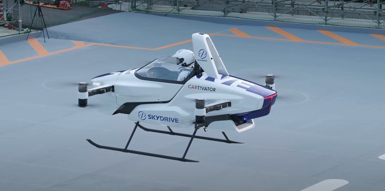 Cadillac evtol самоуправляемая летающая машина