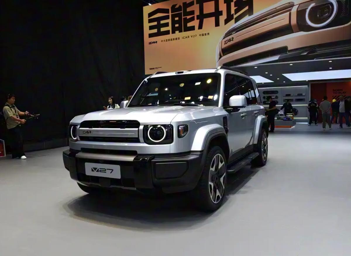 В декабре откроются предзаказы на флагманский iCAR V27. Сколько он стоит