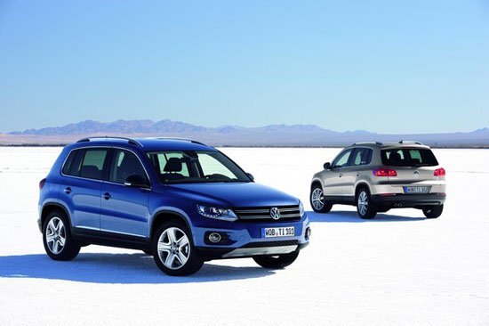 Volkswagen начинает тестирование Tiguan следующего поколения