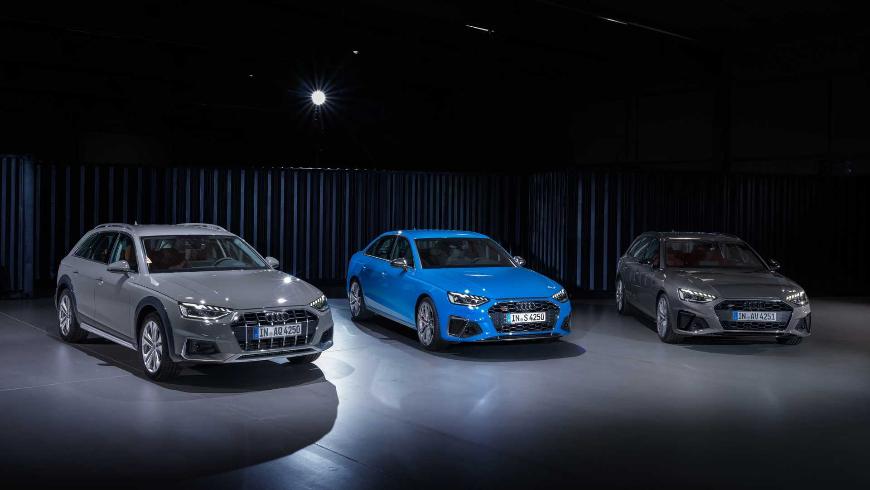 Audi опубликовала цены на A4 и S4 2020 модельного года