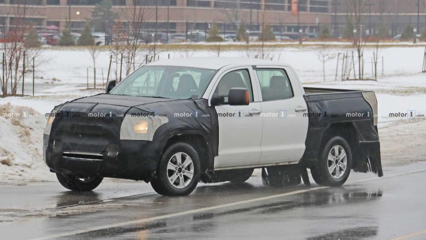 Замечена новая версия пикапа Toyota Tundra 2020 