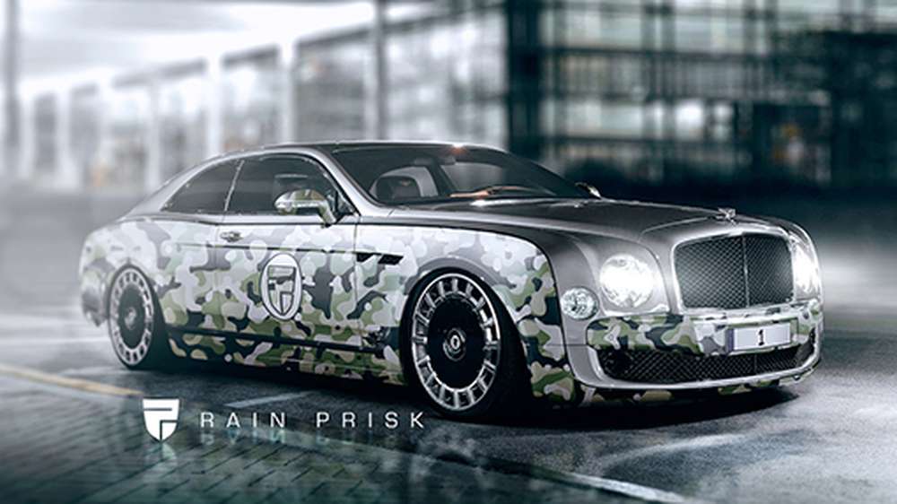 Независимые дизайнеры опубликовали рендер Bentley Mulsanne Gran Coupe 