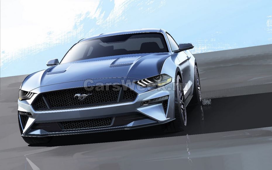 Стали известны характеристики силового агрегата Ford Mustang GT 2018 модельного года