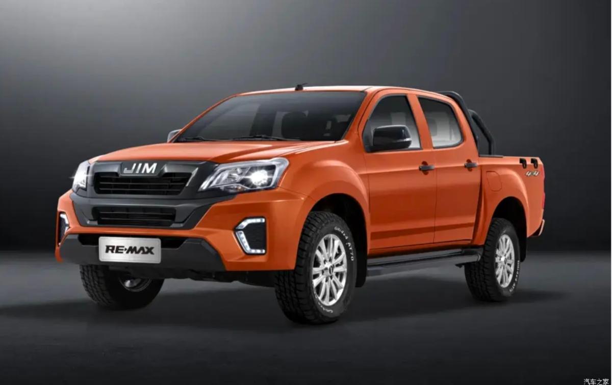Новый пикап JIM Isuzu Re-max: экстремальные допы и яркий кузов 