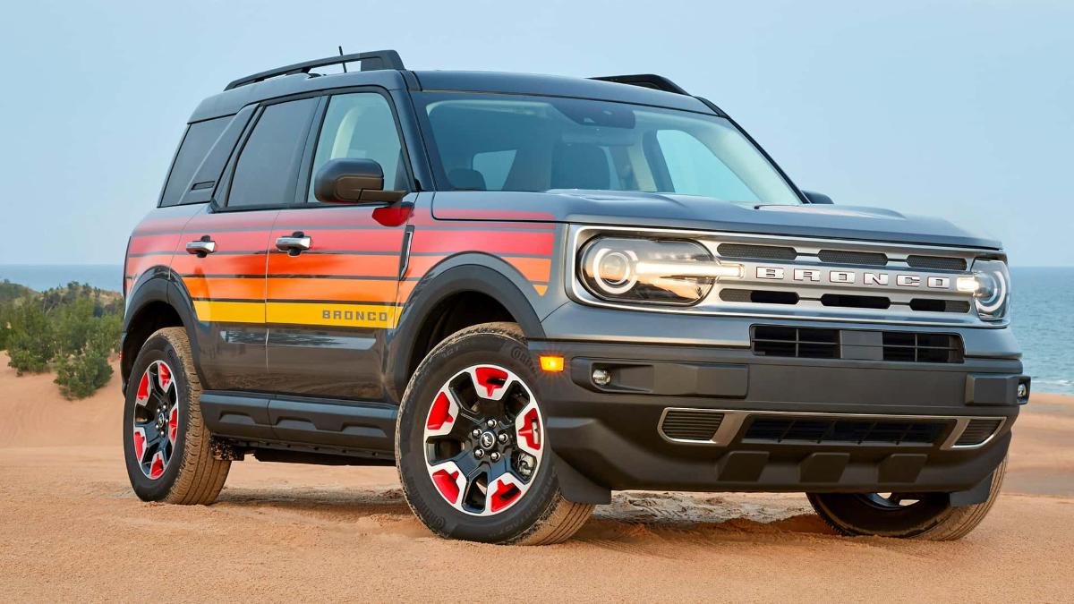 Сколько стоит обновленный внедорожник Ford Bronco Sport 2024 года 