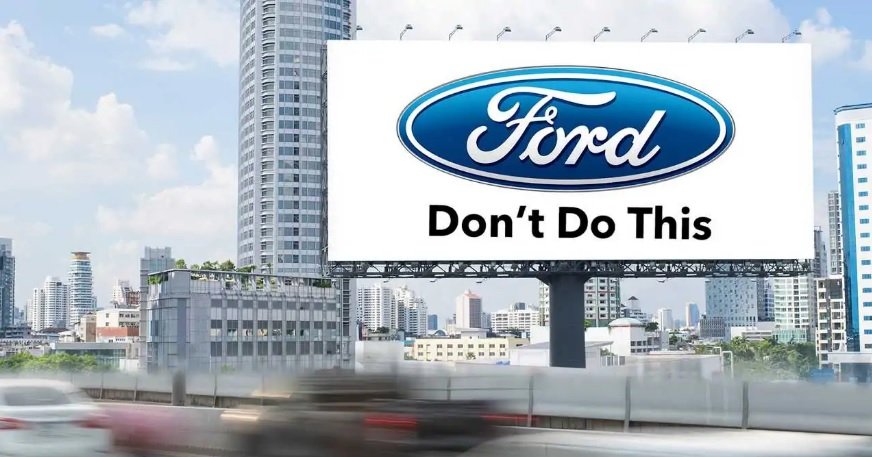 Ford патентует новую технологию сканирования рекламных щитов для показа рекламы в авто