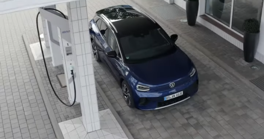 Volkswagen намекнул на быструю зарядку ID.4